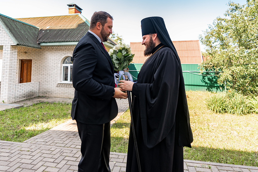 Архиепископ Подольский и Люберецкий Аксий принял участие в праздновании 453-й годовщины Молодинской битвы