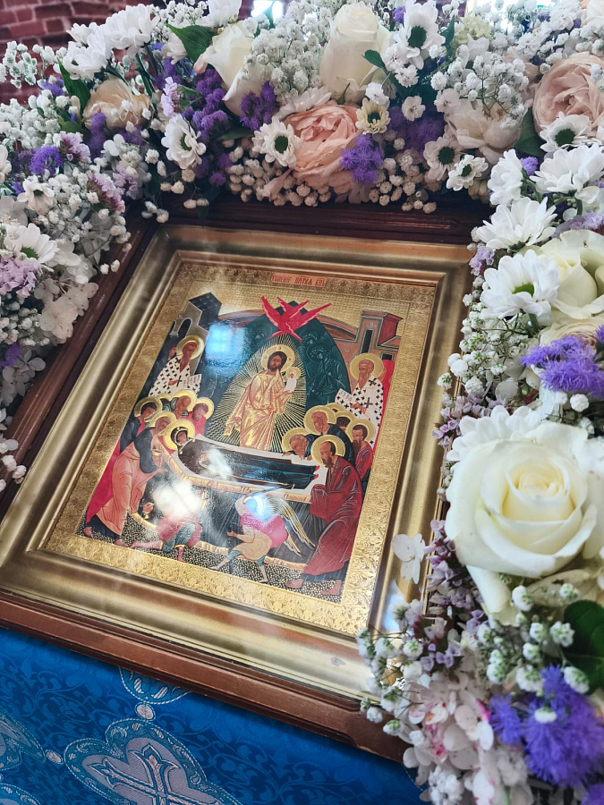 Престольный праздник в Успенском храме села Черкизово г.о. Коломна