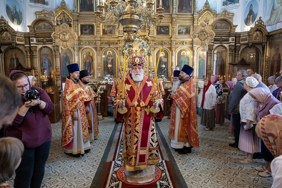 Престольный праздник в храме святых мучеников Флора и Лавра города Каширы