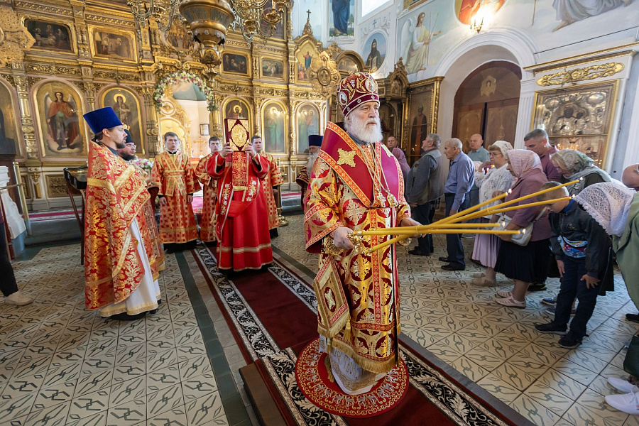 Престольный праздник в храме святых мучеников Флора и Лавра города Каширы