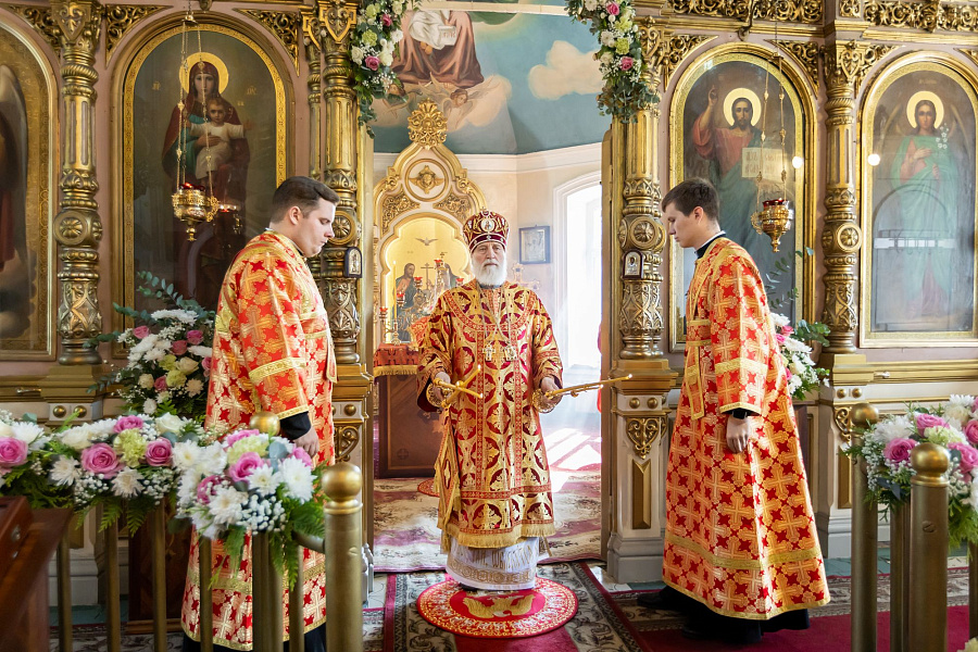 Престольный праздник в храме святых мучеников Флора и Лавра города Каширы