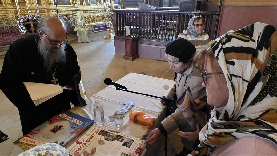 Духовно-просветительская беседа в Александро-Невском храме города Егорьевска