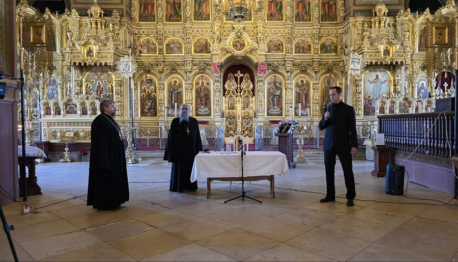 Духовно-просветительская беседа в Александро-Невском храме города Егорьевска