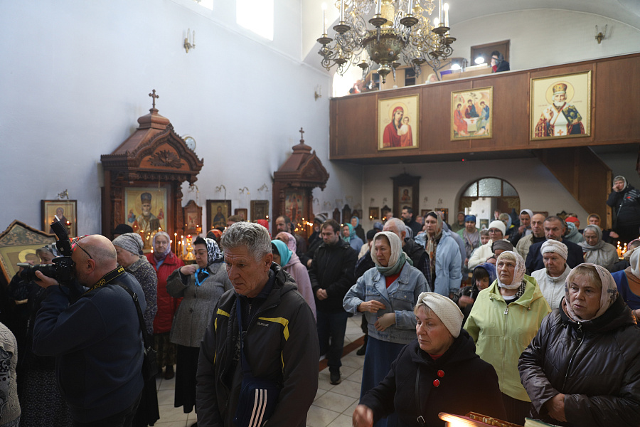 Архиерейское богослужение в храме священномученика Константина города Ногинска