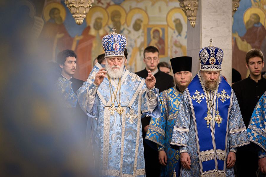 Патриарший наместник Московской митрополии возглавил торжества в актовый день Московской духовной академии