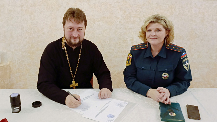 Взаимодействие с отделом по надзорной деятельности в Раменском благочинии