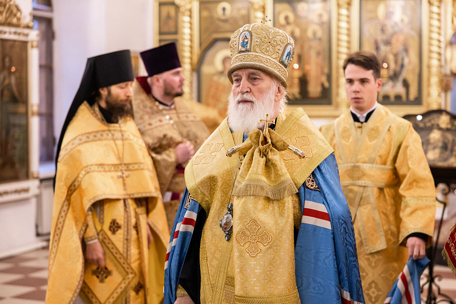 Праздник иконы Божией Матери "Всех скорбящих Радость" в Коломне