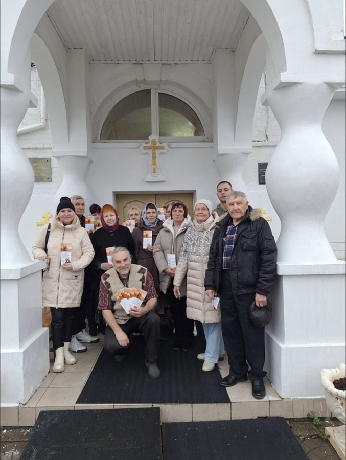 Миссионерская акция, посвященная празднованию  дня Казанской иконы Божией матери и дня народного единства в Жуковском благочинии