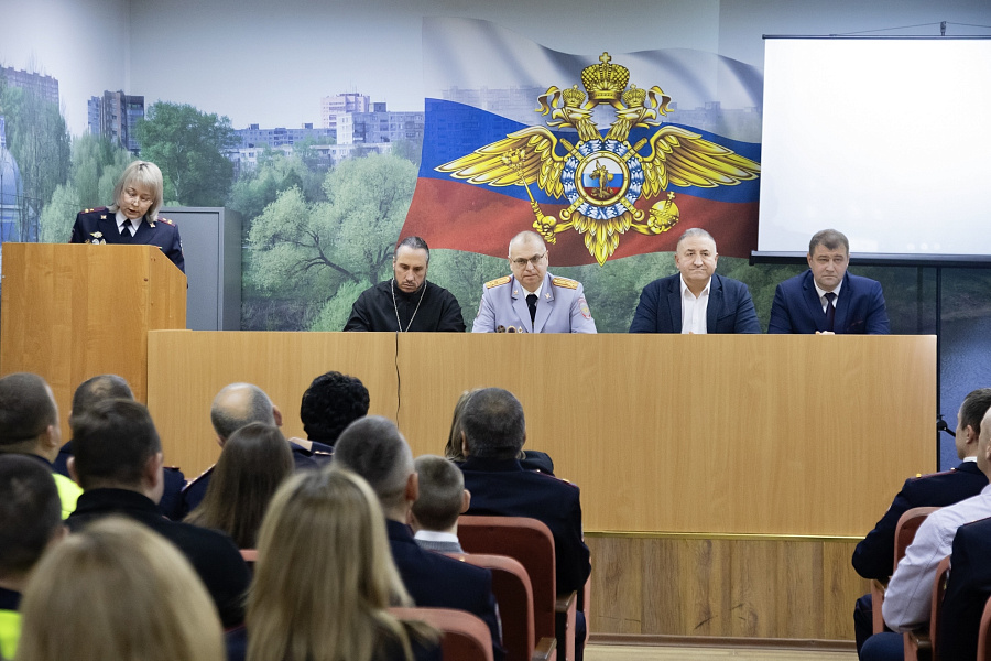 Торжественное мероприятие, посвящённое Дню сотрудника органов внутренних дел в городском округе Воскресенск