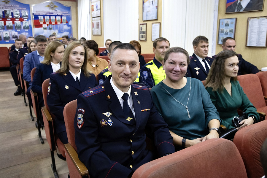 Торжественное мероприятие, посвящённое Дню сотрудника органов внутренних дел в городском округе Воскресенск