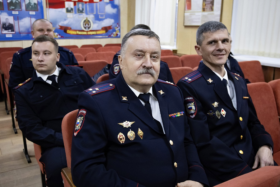 Торжественное мероприятие, посвящённое Дню сотрудника органов внутренних дел в городском округе Воскресенск
