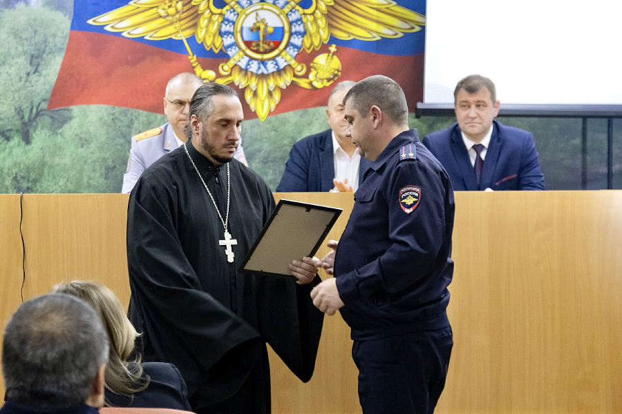 Торжественное мероприятие, посвящённое Дню сотрудника органов внутренних дел в городском округе Воскресенск