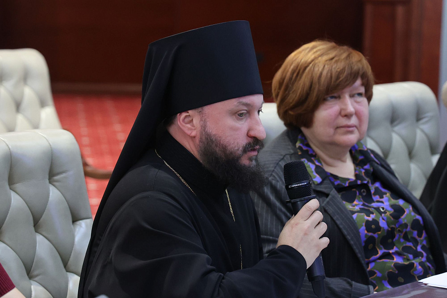 Заседание Совета по взаимодействию между Министерствами социального блока Правительства Московской области и епархиями Московской митрополии