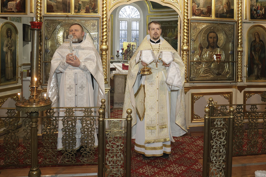Престольный праздник на приходе Михаило-Архангельского храма с. Карпово городского округа Воскресенск 