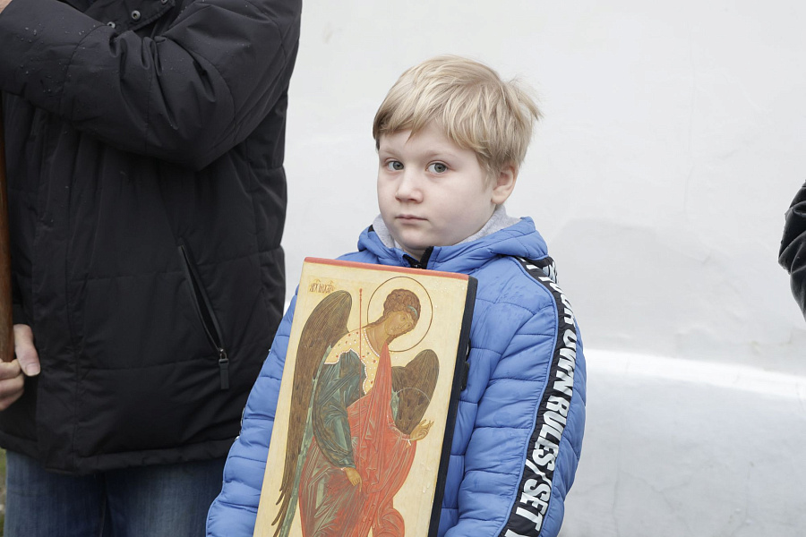 Престольный праздник на приходе Михаило-Архангельского храма с. Карпово городского округа Воскресенск 
