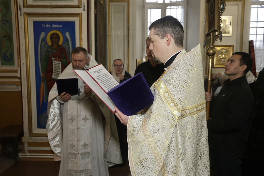 Престольный праздник на приходе Михаило-Архангельского храма с. Карпово городского округа Воскресенск 