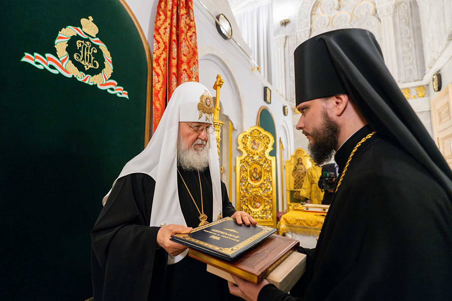 Состоялось наречение архимандрита Мелитона (Зыбина) во епископа Нижнетагильского, архимандрита Алексия (Куклева) во епископа Вяземского и архимандрита Варнавы (Снытко) во епископа Великолукского
