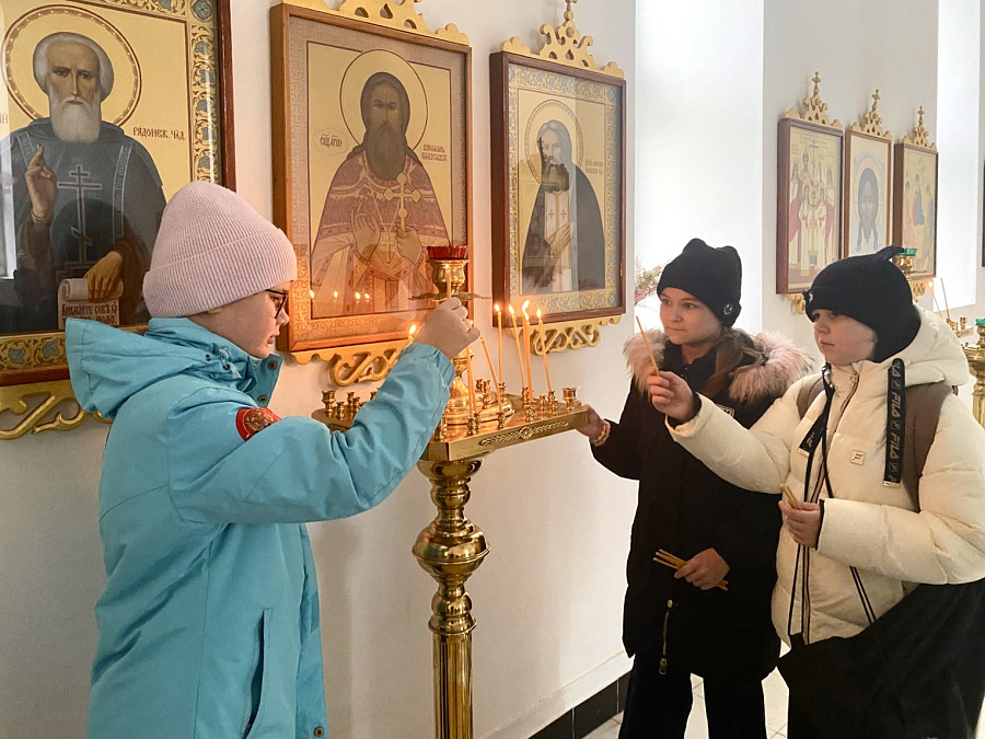 Учащиеся МОУ «Москворецкая гимназия» познакомились с историей Никольского храма городского округа Воскресенск 
