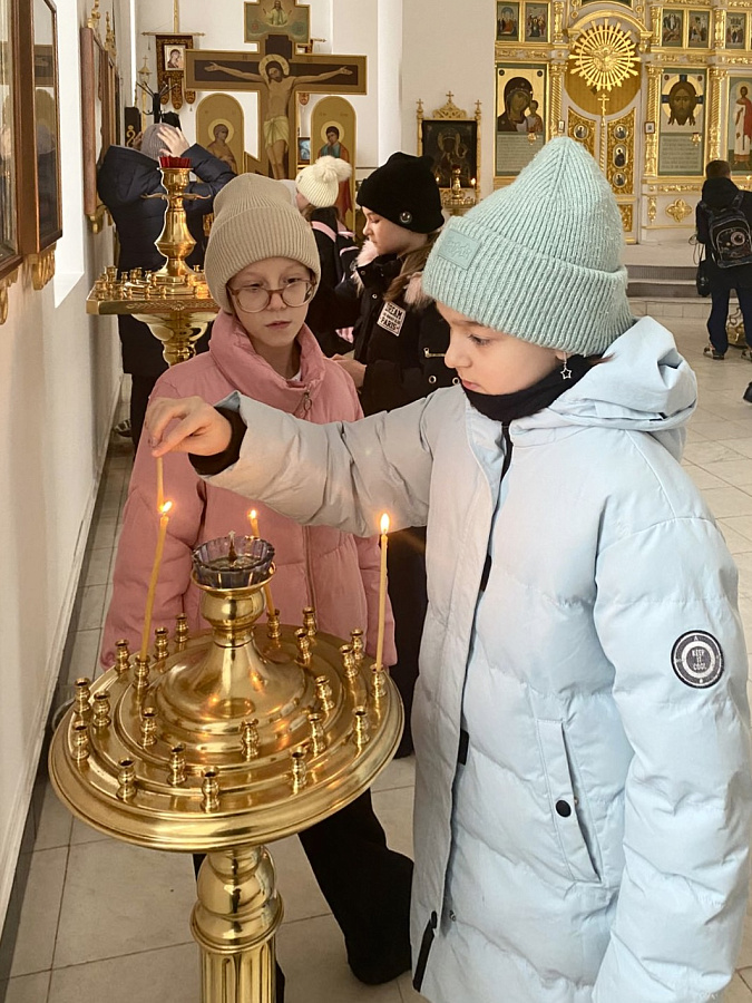 Учащиеся МОУ «Москворецкая гимназия» познакомились с историей Никольского храма городского округа Воскресенск 