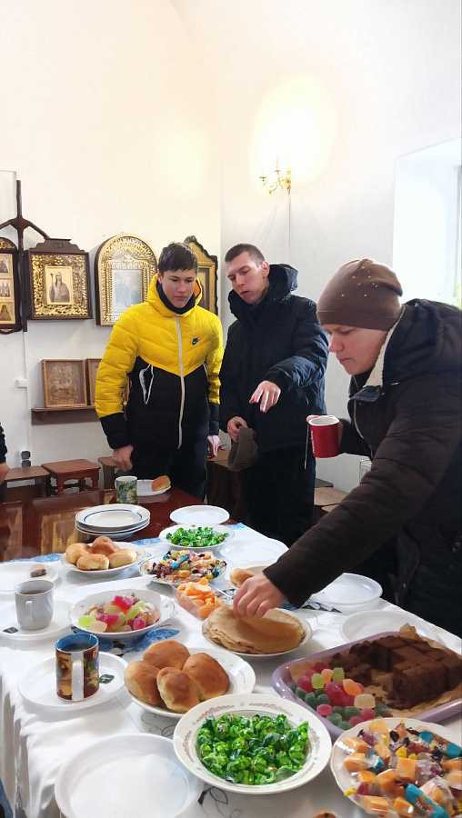 Новогодний праздник на приходе Троицкого храма с. Пирочи