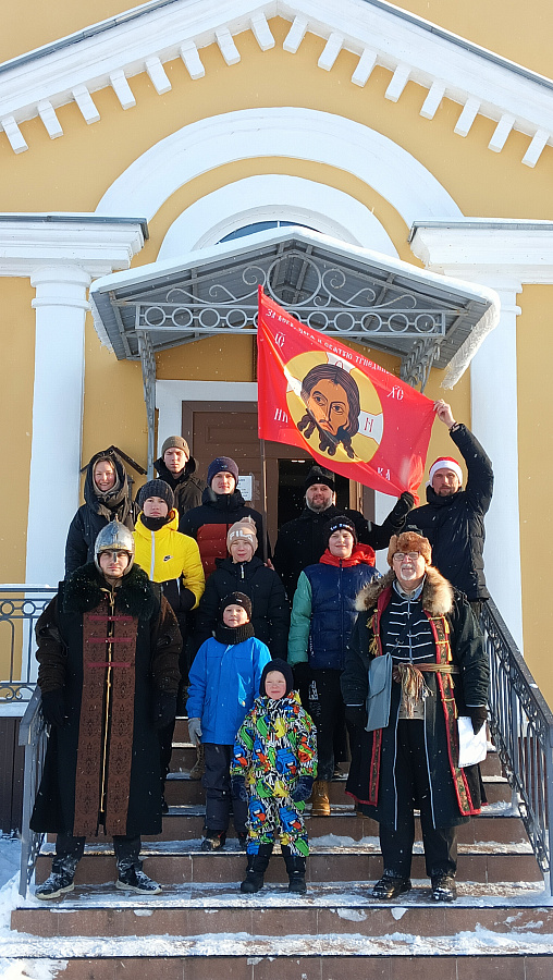 Новогодний праздник на приходе Троицкого храма с. Пирочи