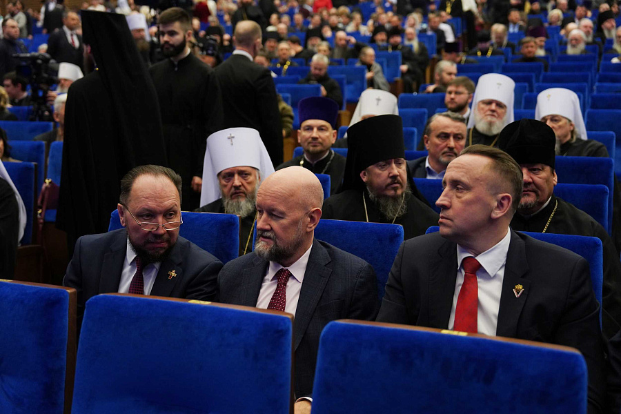 Святейший Патриарх Кирилл возглавил пленарное заседание XXXIV Международных Рождественских образовательных чтений