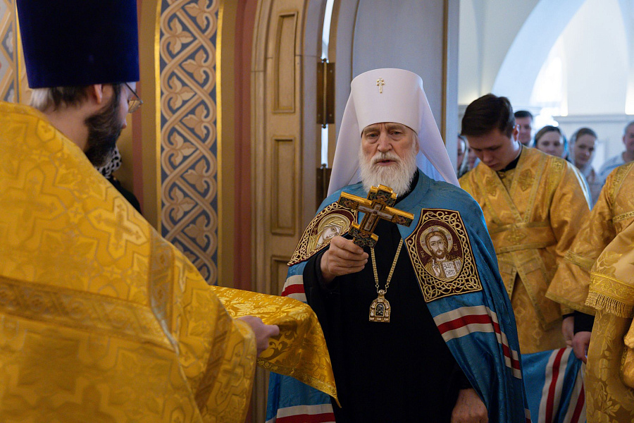 Престольный праздник Трёхсвятительского храма Коломенской духовной семинарии
