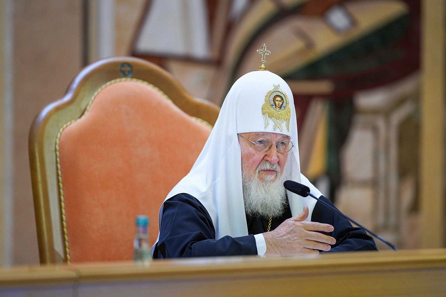 Святейший Патриарх Кирилл возглавил общее собрание духовенства Московской митрополии