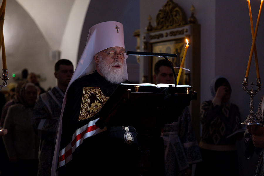 Великий покаянный канон преподобного Андрея Критского во вторник первой седмицы Великого поста
