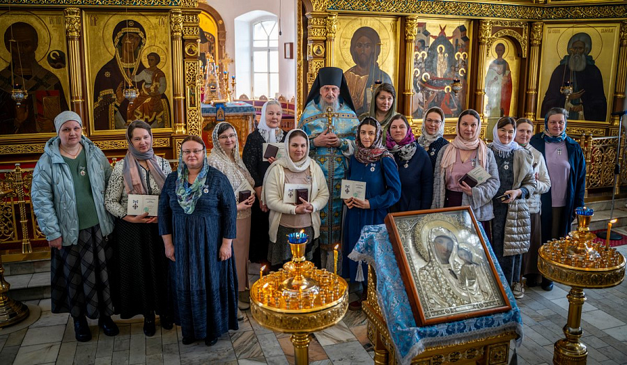 Награждение многодетных матерей Сергиево-Посадского благочиния