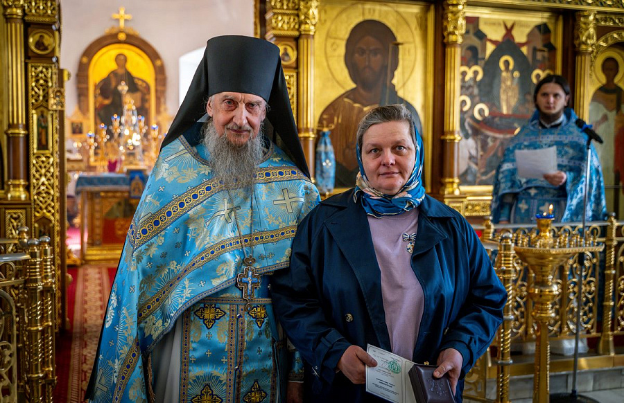 Награждение многодетных матерей Сергиево-Посадского благочиния