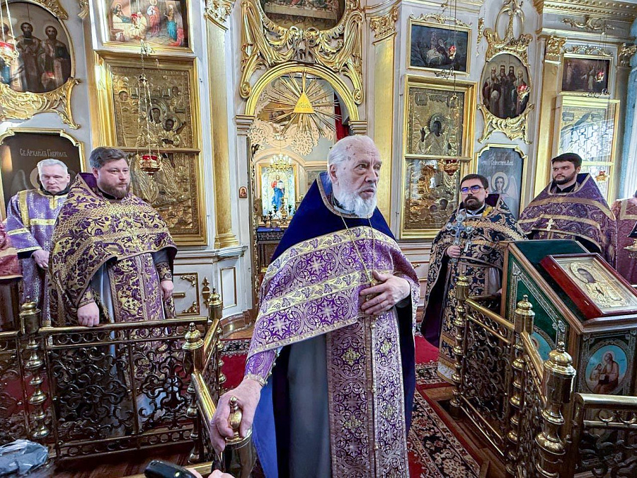 День памяти священномученика Алексия Смирнова в Николо-Архангельском храме Балашихи