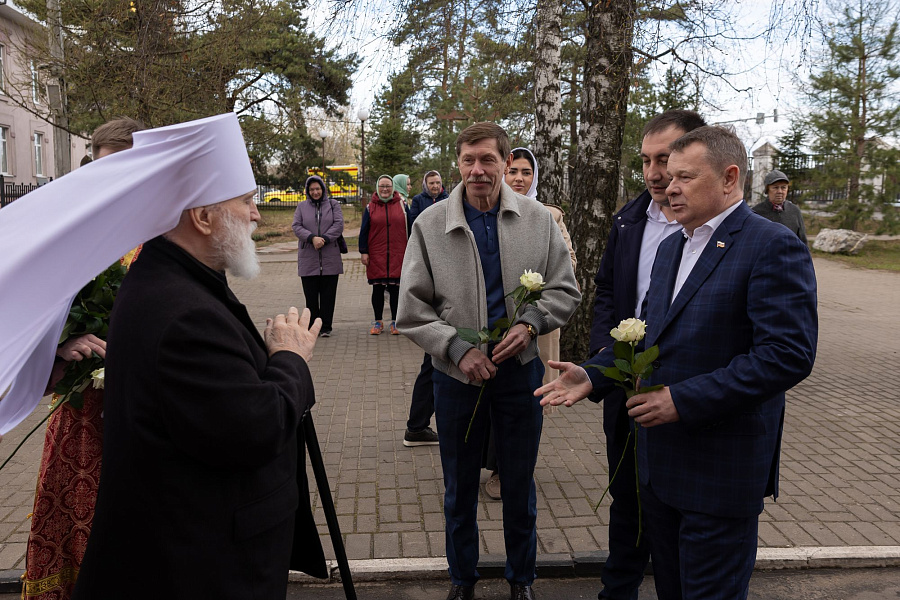 Архиерейское богослужение в Спасо-Преображенском храме города Жуковский