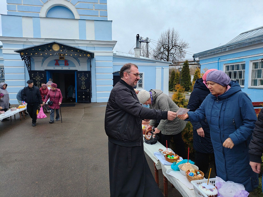 Пасхальная миссионерская акция в 1-м Воскресенском благочинническом округе