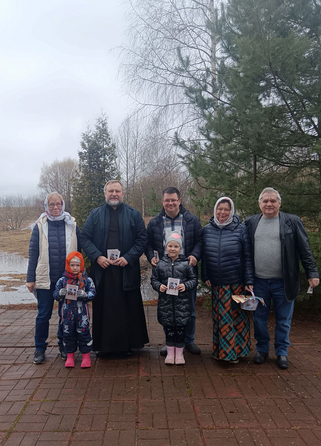 Пасхальная миссионерская акция в 1-м Воскресенском благочинническом округе