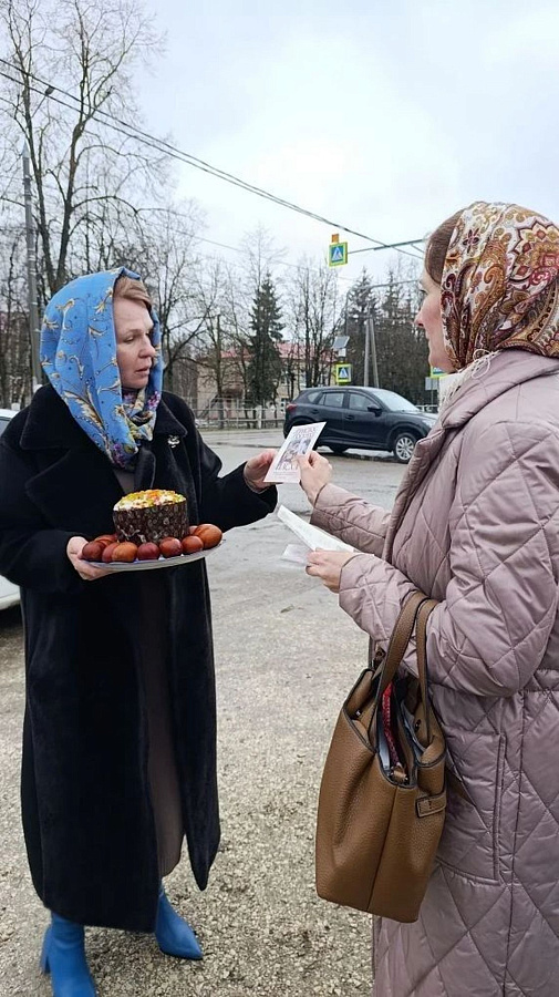Пасхальная миссионерская акция в 1-м Воскресенском благочинническом округе