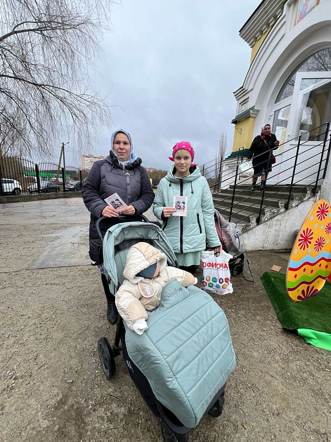 Пасхальная миссионерская акция в 1-м Воскресенском благочинническом округе