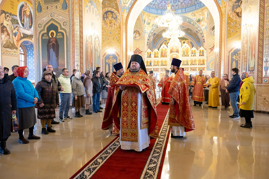 Неделя Фомина в Свято-Троицком храме села Саввино