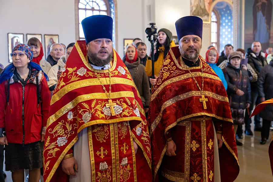 Неделя Фомина в Свято-Троицком храме села Саввино