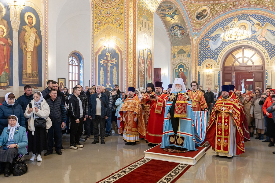 Неделя Фомина в Свято-Троицком храме села Саввино