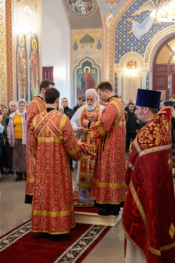 Неделя Фомина в Свято-Троицком храме села Саввино