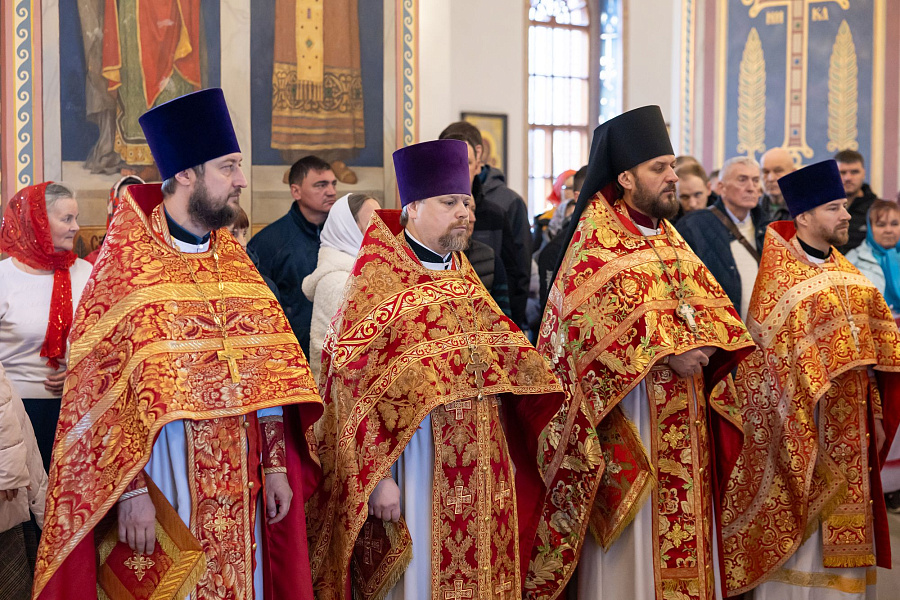 Неделя Фомина в Свято-Троицком храме села Саввино