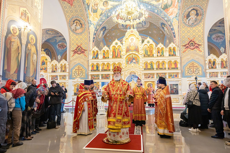 Неделя Фомина в Свято-Троицком храме села Саввино