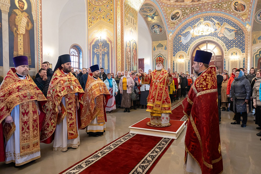 Неделя Фомина в Свято-Троицком храме села Саввино