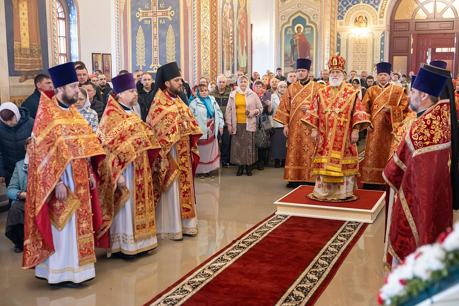 Неделя Фомина в Свято-Троицком храме села Саввино