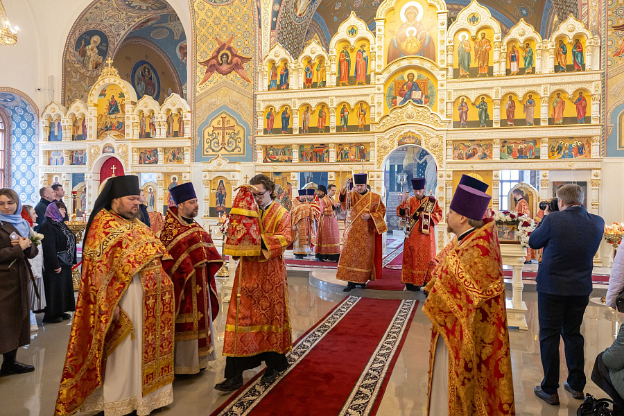 Неделя Фомина в Свято-Троицком храме села Саввино