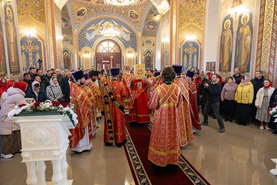 Неделя Фомина в Свято-Троицком храме села Саввино
