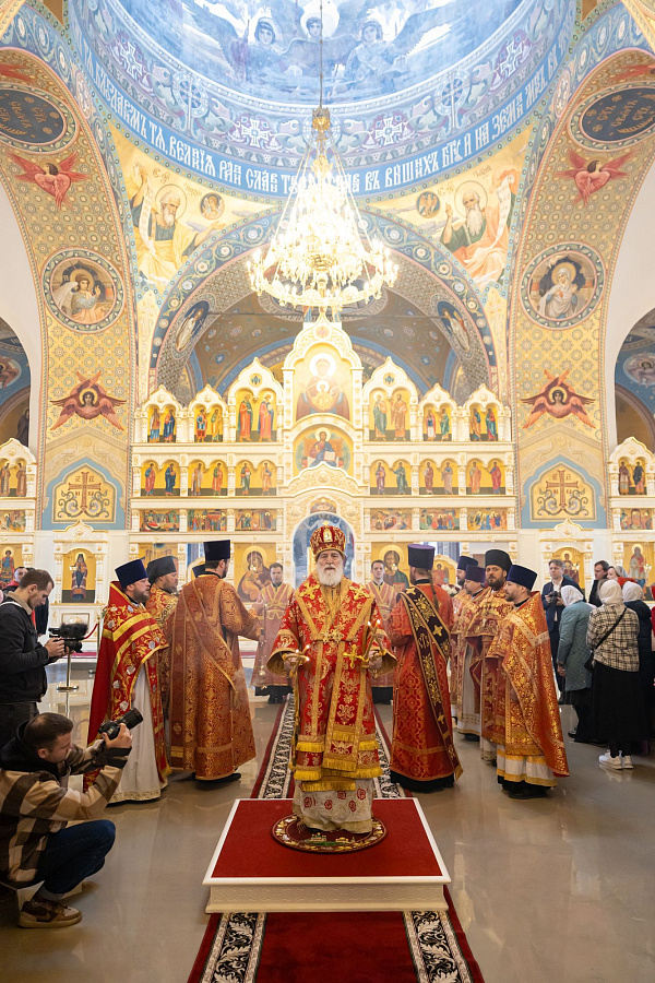 Неделя Фомина в Свято-Троицком храме села Саввино