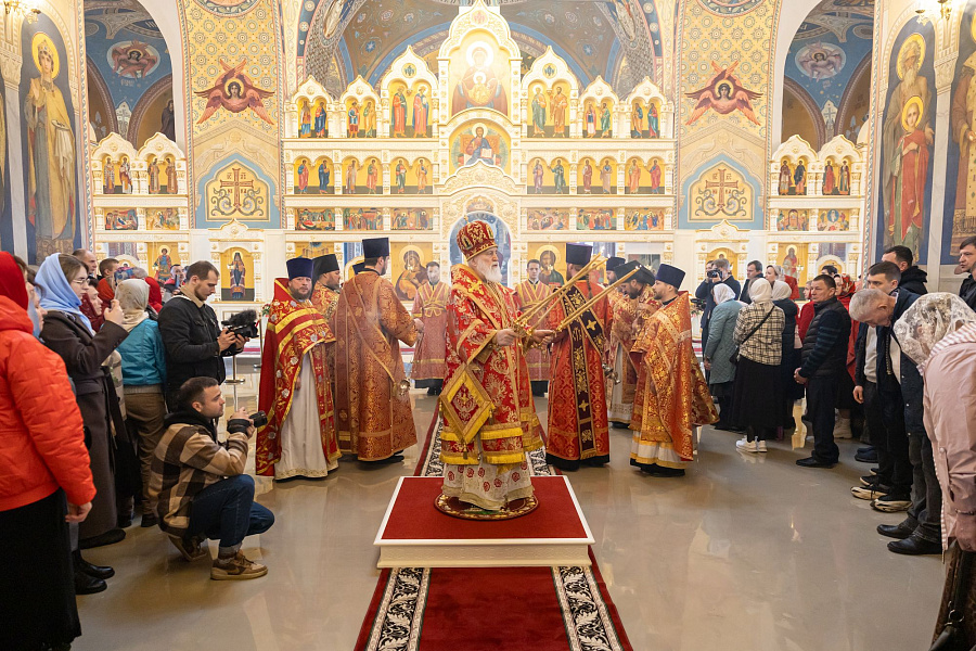 Неделя Фомина в Свято-Троицком храме села Саввино