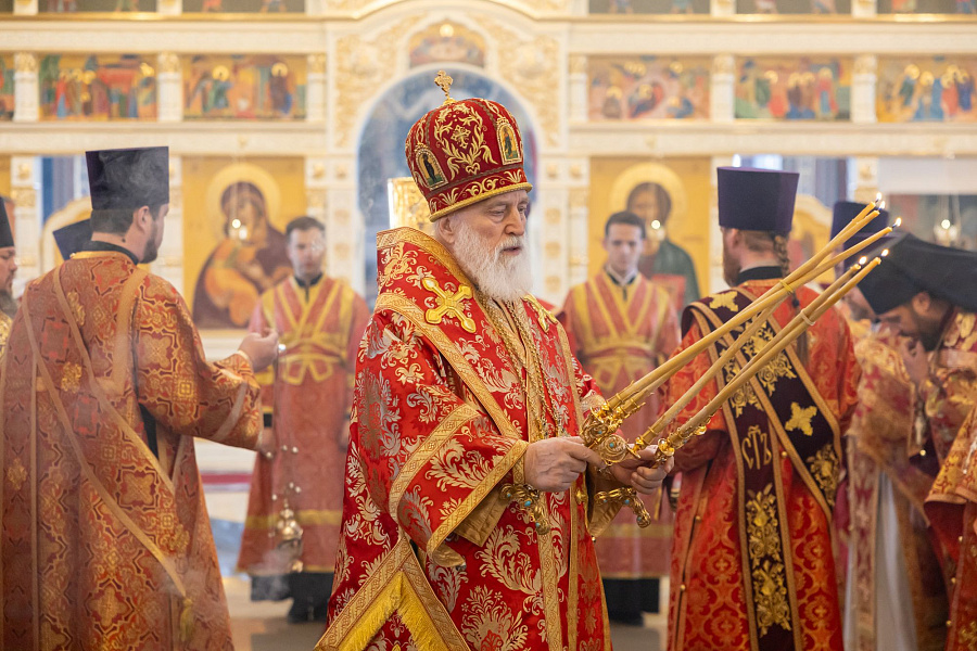 Неделя Фомина в Свято-Троицком храме села Саввино